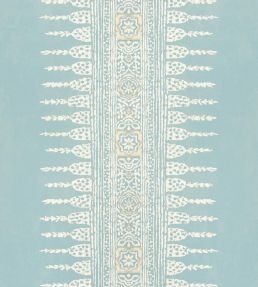 Javanese Stripe Wallpaper by Anna French Spa Blue