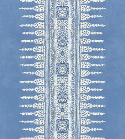 Javanese Stripe Wallpaper by Anna French Wedgewood Blue