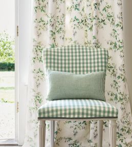 Jay Check Fabric by Colefax and Fowler Pink
