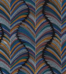 Je T'aime Fabric by Camengo Indigo