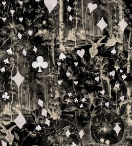 Beriba Wallpaper by Jean Paul Gaultier Noir