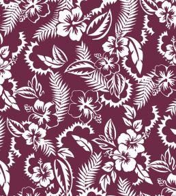 Jamaique Wallpaper by Jean Paul Gaultier Fuchsia
