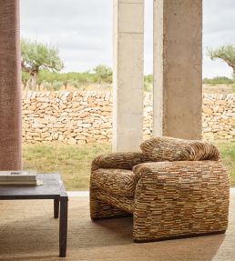 Jenga Fabric by Zinc Tobacco