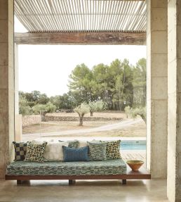 Jenga Fabric by Zinc Moonbeam