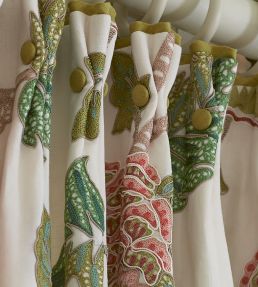 Jessamine Fabric by Colefax and Fowler Red/Green