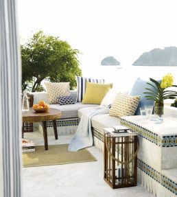 Tan Tan Fabric by Jim Thompson No.9 Heather Grey