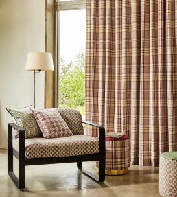 Joel Fabric by Prestigious Textiles Cinnamon
