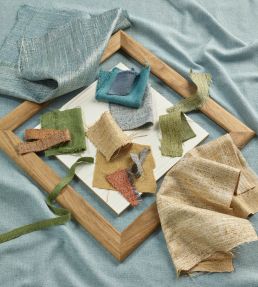 Joelle Fabric by Wemyss Persimmon