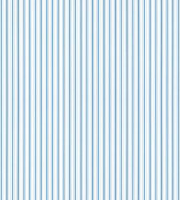 Johnson Stripe Wallpaper by Scalamandre Blue Jay