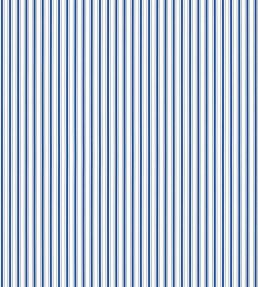 Johnson Stripe Wallpaper by Scalamandre Cobalt