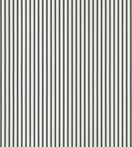 Johnson Stripe Wallpaper by Scalamandre Onyx