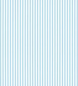 Johnson Stripe Wallpaper by Scalamandre Sky