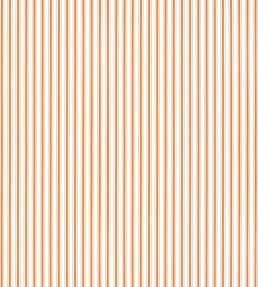 Johnson Stripe Wallpaper by Scalamandre Tangerine