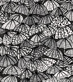 Jolly Brollies Wallpaper by Ohpopsi Noir