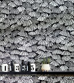 Jolly Brollies Wallpaper by Ohpopsi Noir