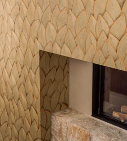 Jonchee Wallpaper by Elitis Une Lumineuse Vibration