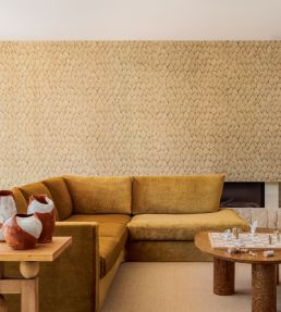 Jonchee Wallpaper by Elitis Une Lumineuse Vibration
