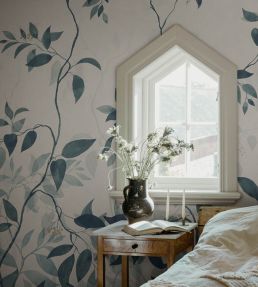 Josefine Mural by Sandberg Blue