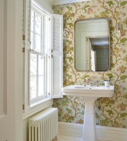 Josephine Sisal Wallpaper by Schumacher Citron