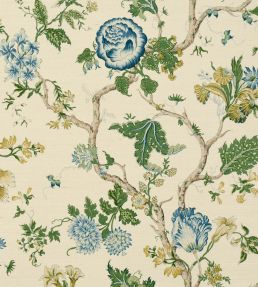 Josephine Sisal Wallpaper by Schumacher Peacock