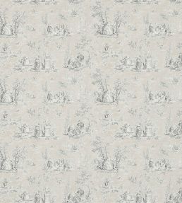 Josette Wallpaper by Sanderson Natural/Charcoal