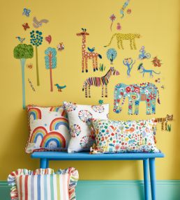 Joy of Life Fabric by Villa Nova Orange