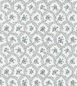 Juliette Trail Fabric by Anna French Blue and Green