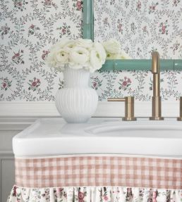 Juliette Trail Wallpaper by Anna French Blush