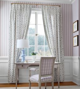Juliette Trail Fabric by Anna French Lavender and Blue