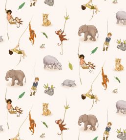 Jungle Fabric by Belle & Boo Multi