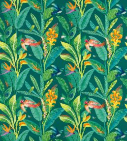 Jungle Boogie Fabric by Villa Nova Green