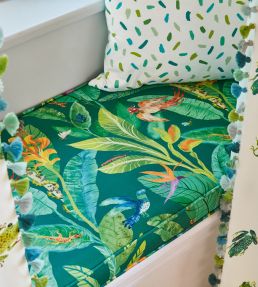 Jungle Boogie Fabric by Villa Nova Green