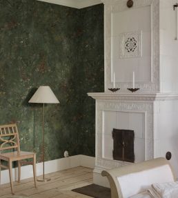 Juni Wallpaper by Sandberg Forest Green