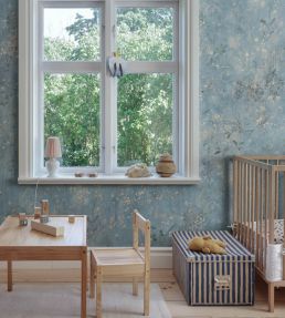 Juni Wallpaper by Sandberg Light Blue