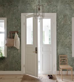 Juni Wallpaper by Sandberg Sage Green