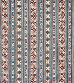 Juni Stripe Fabric by Ian Sanderson Teal