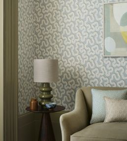 Junie Fabric by Romo Boathouse Blue