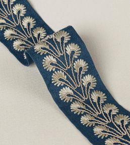 Juniper Braid Trimming by Colefax and Fowler Navy