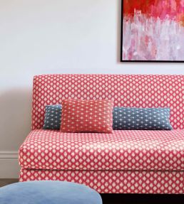 Juno Fabric by Jane Churchill Aqua