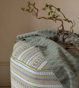 Jura Fabric by Marvic Blue/Aqua