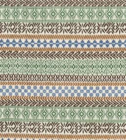 Jura Fabric by Marvic Green/Brown