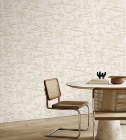 Kaiwa Wallpaper by Ohpopsi Lace White