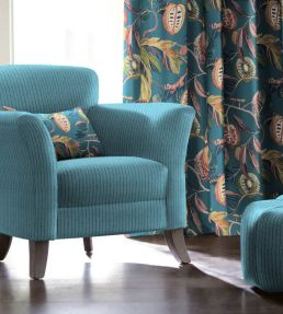 Kala Fabric by Arley House Aqua