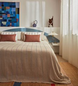 Kala Fabric by Pepe Penalver Ecru/Black