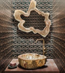 Kalahari Wallpaper by Cole & Son Forest Green & Racing Car Green