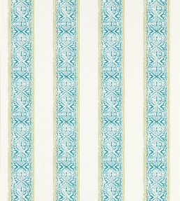 Kalamkari Wallpaper by Clarke & Clarke Teal