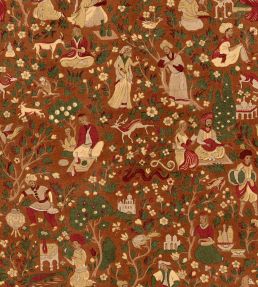 Kalamkari Wallpaper by Coordonne Caramel