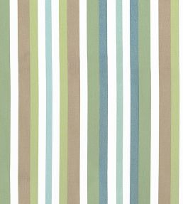 Kalea Stripe Fabric by Thibaut Lagoon