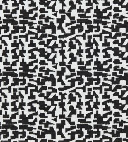 Kaleia Fabric by Clarke & Clarke Ebony