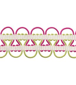 Kaleidoscope 2.55" Crete Trimming by Samuel & Sons Garland